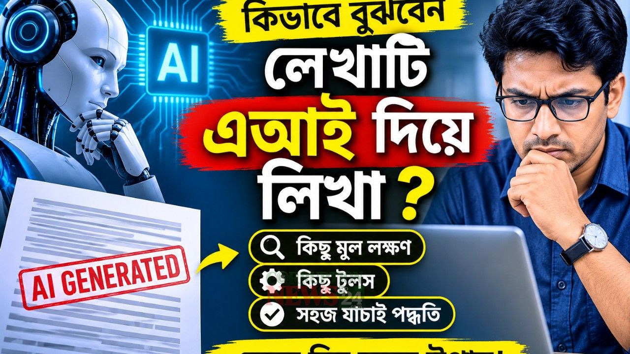 কীভাবে বুঝবেন কোন লেখা এআইয়ের